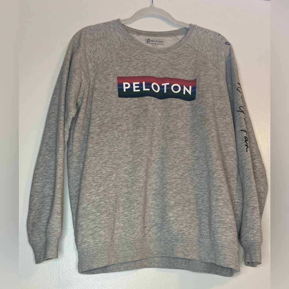 Peloton Crewneck - Gray - Size M
